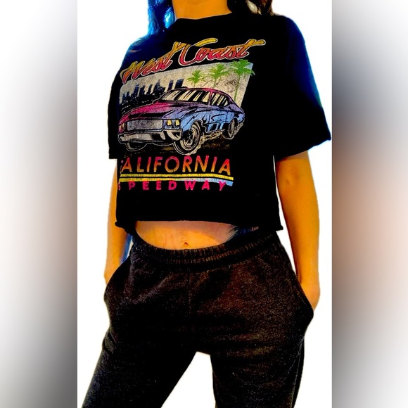 West coast customs authentic ladies crop top size medium super rare vintage top - Picture 1 of 4